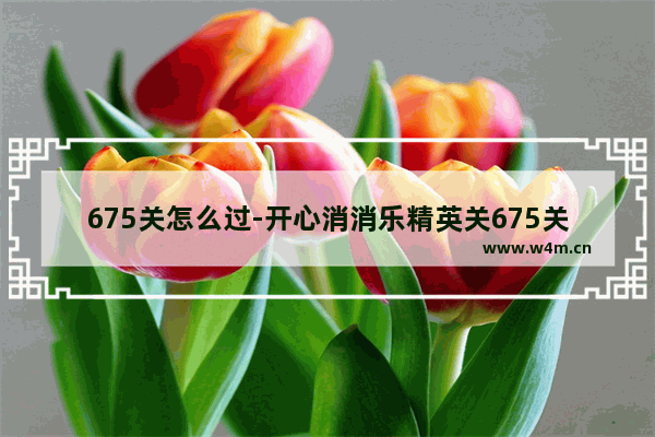 675关怎么过-开心消消乐精英关675关怎么过关