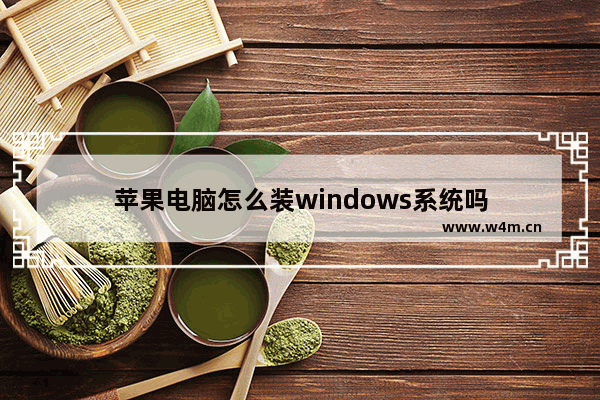 苹果电脑怎么装windows系统吗