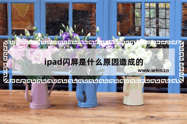 ipad闪屏是什么原因造成的