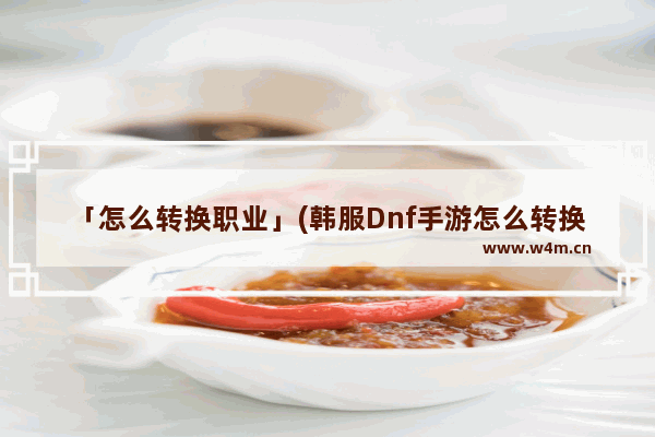 「怎么转换职业」(韩服Dnf手游怎么转换职业)