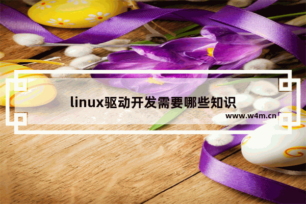 linux驱动开发需要哪些知识