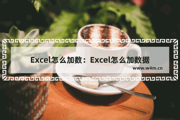 Excel怎么加数：Excel怎么加数据