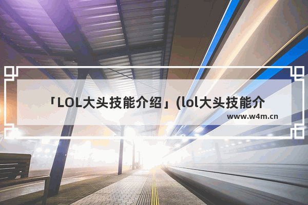 「LOL大头技能介绍」(lol大头技能介绍视频)