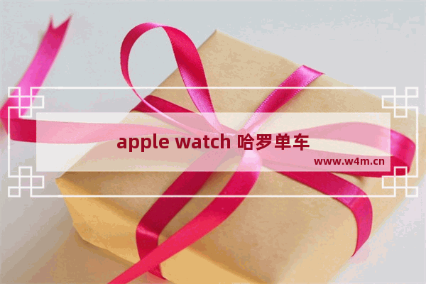 apple watch 哈罗单车