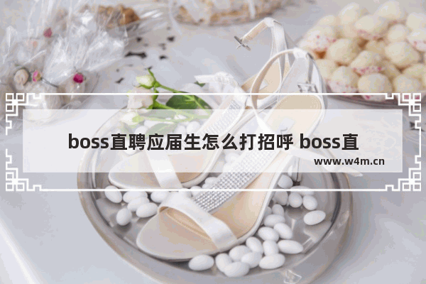 boss直聘应届生怎么打招呼 boss直聘应届生怎么打招呼比较好