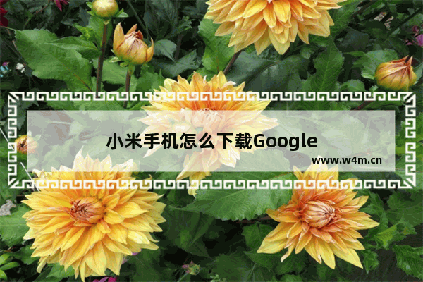 小米手机怎么下载Google