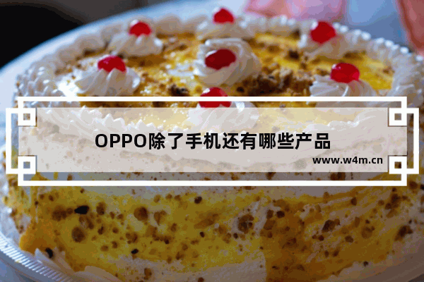 OPPO除了手机还有哪些产品