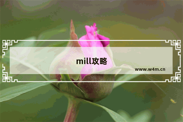 mill攻略