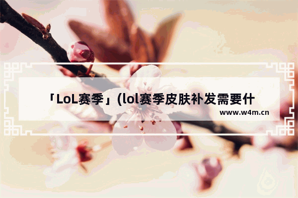 「LoL赛季」(lol赛季皮肤补发需要什么条件)