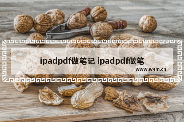 ipadpdf做笔记 ipadpdf做笔记软件