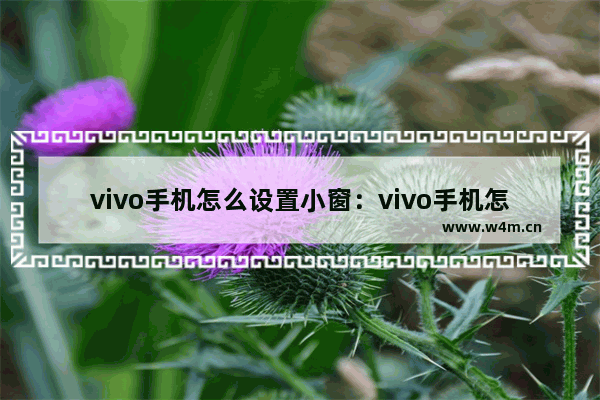 vivo手机怎么设置小窗：vivo手机怎么设置小窗口模式视频