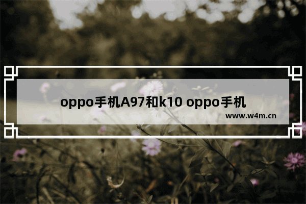 oppo手机A97和k10 oppo手机a97和K10哪款好