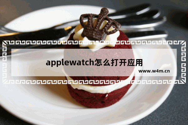 applewatch怎么打开应用