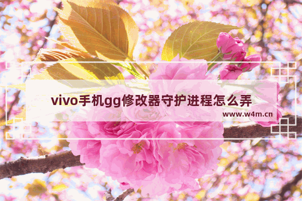 vivo手机gg修改器守护进程怎么弄