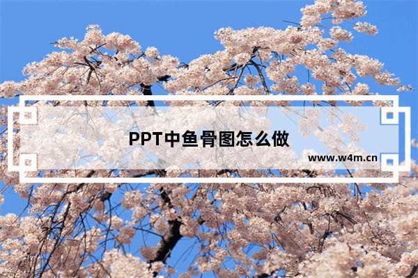 PPT中鱼骨图怎么做