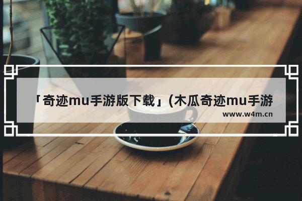 「奇迹mu手游版下载」(木瓜奇迹mu手游版下载)