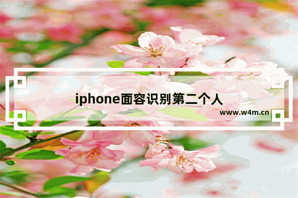 iphone面容识别第二个人