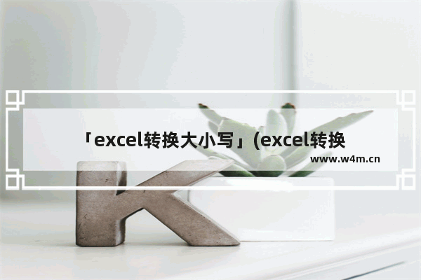 「excel转换大小写」(excel转换大小写的公式)