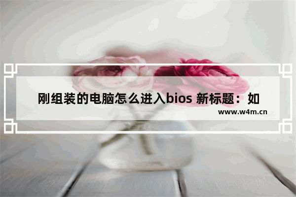 刚组装的电脑怎么进入bios 新标题：如何进入新组装电脑的BIOS