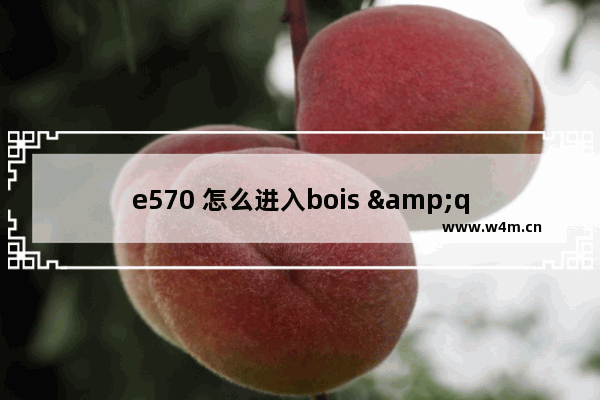 e570 怎么进入bois "E570如何进入BIOS设置界面"