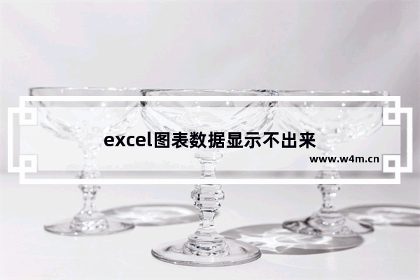 excel图表数据显示不出来