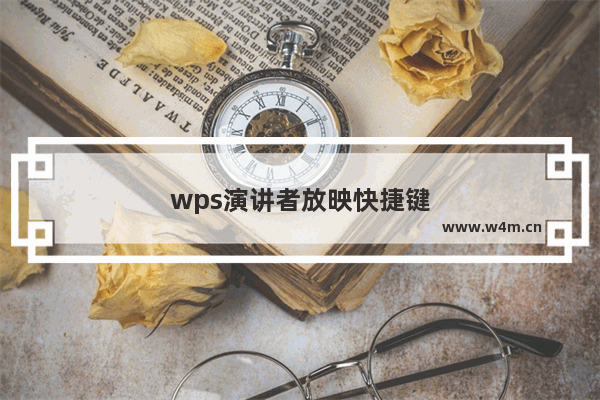 wps演讲者放映快捷键