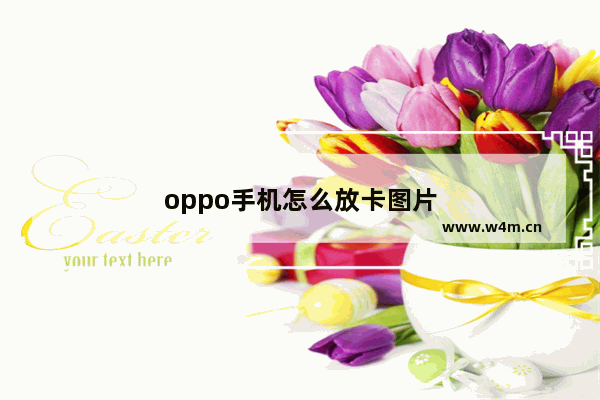 oppo手机怎么放卡图片