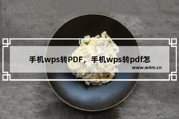 手机wps转PDF，手机wps转pdf怎么保持格式不变