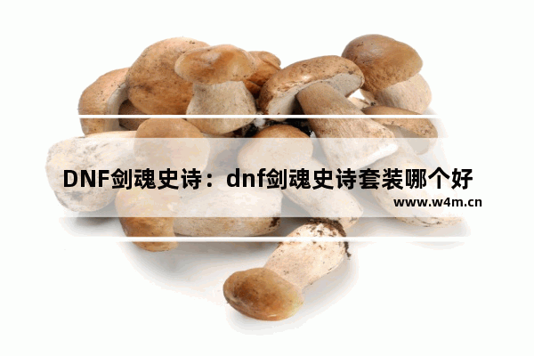 DNF剑魂史诗：dnf剑魂史诗套装哪个好