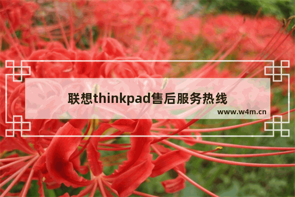 联想thinkpad售后服务热线