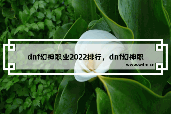 dnf幻神职业2022排行，dnf幻神职业2022排行5月