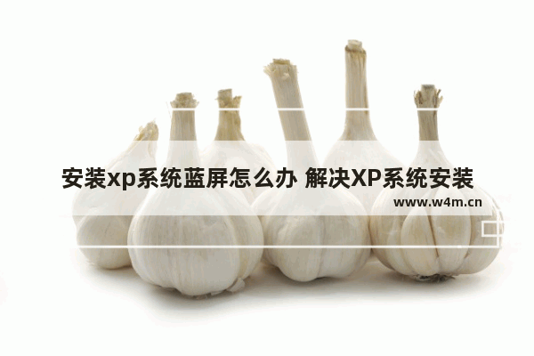 安装xp系统蓝屏怎么办 解决XP系统安装出现蓝屏问题