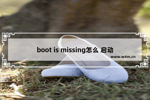 boot is missing怎么 启动失败，如何解决？