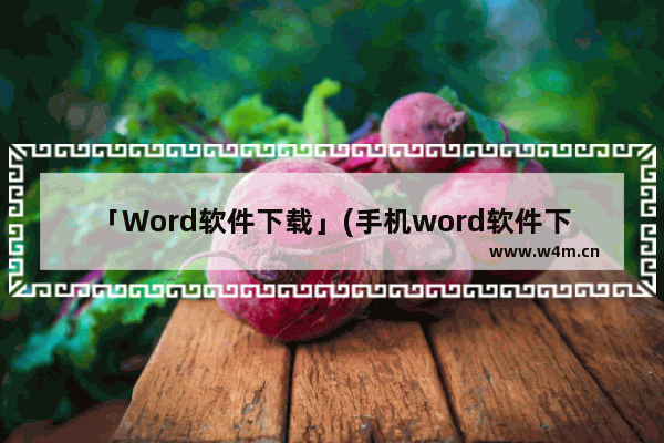 「Word软件下载」(手机word软件下载免费的)