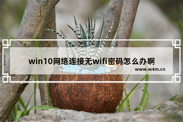 win10网络连接无wifi密码怎么办啊 win10网络连接无wifi密码怎么处理