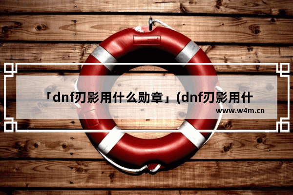 「dnf刃影用什么勋章」(dnf刃影用什么勋章和守护珠)