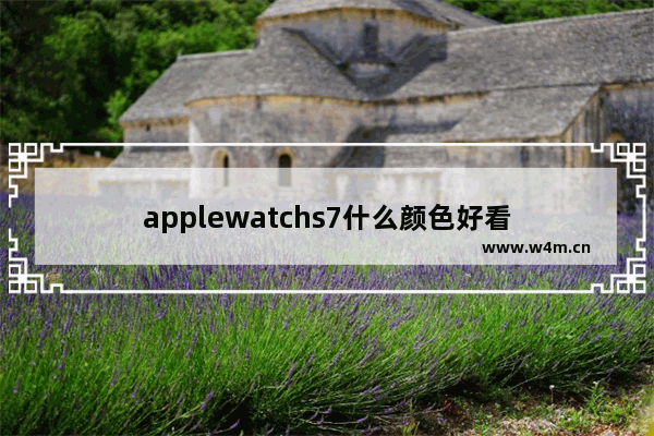 applewatchs7什么颜色好看