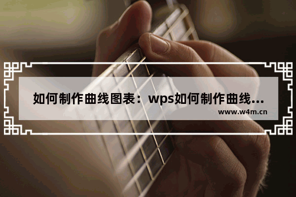 如何制作曲线图表：wps如何制作曲线图表