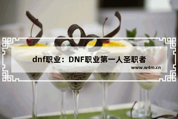 dnf职业：DNF职业第一人圣职者