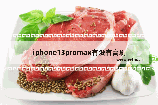 iphone13promax有没有高刷