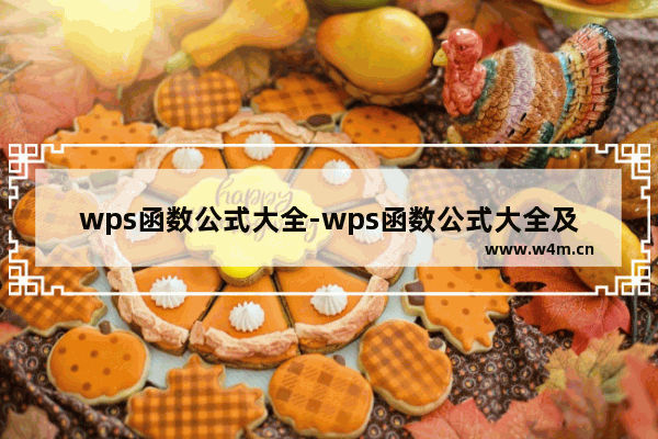 wps函数公式大全-wps函数公式大全及使用方法文档下载