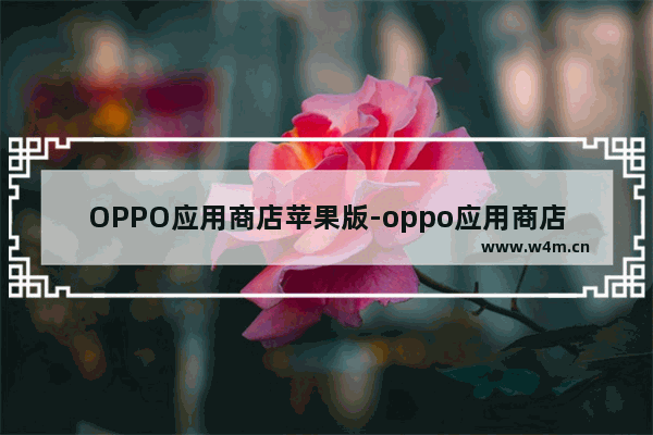 OPPO应用商店苹果版-oppo应用商店苹果版