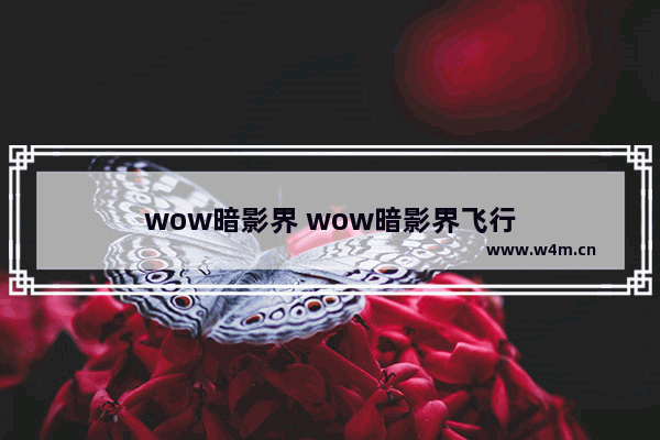 wow暗影界 wow暗影界飞行