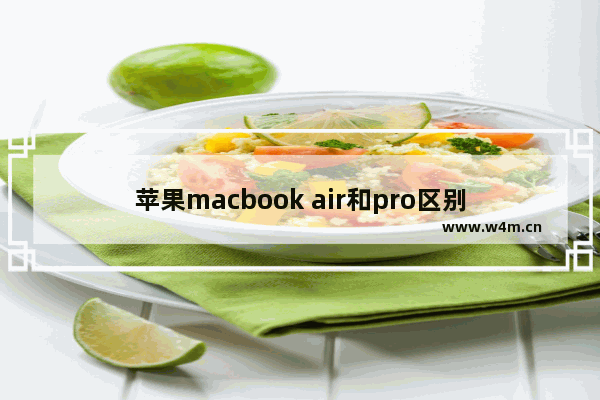 苹果macbook air和pro区别