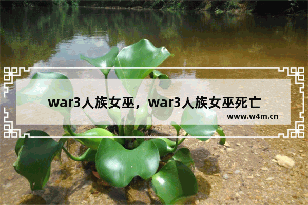 war3人族女巫，war3人族女巫死亡