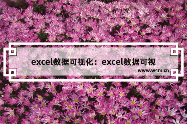 excel数据可视化：excel数据可视化图表制作