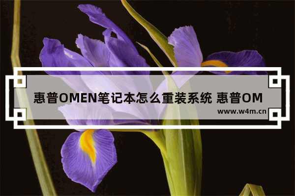 惠普OMEN笔记本怎么重装系统 惠普OMEN笔记本如何重新安装系统