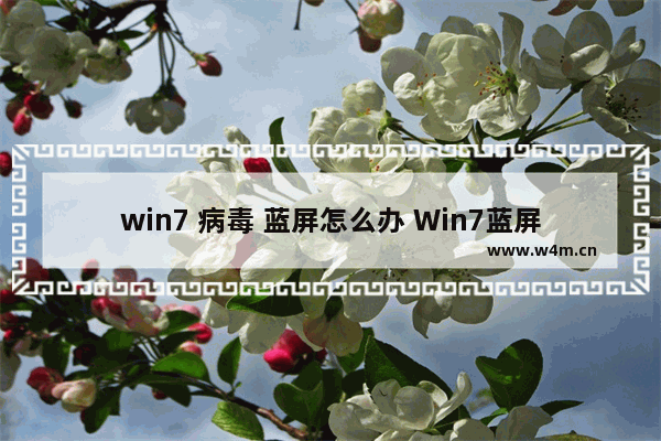 win7 病毒 蓝屏怎么办 Win7蓝屏病毒应对攻略