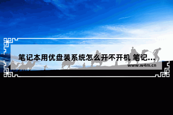 笔记本用优盘装系统怎么开不开机 笔记本用U盘启动失败的解决方法