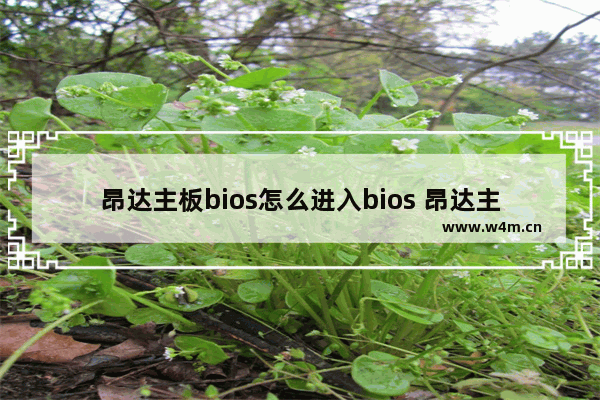 昂达主板bios怎么进入bios 昂达主板如何进入BIOS设置？